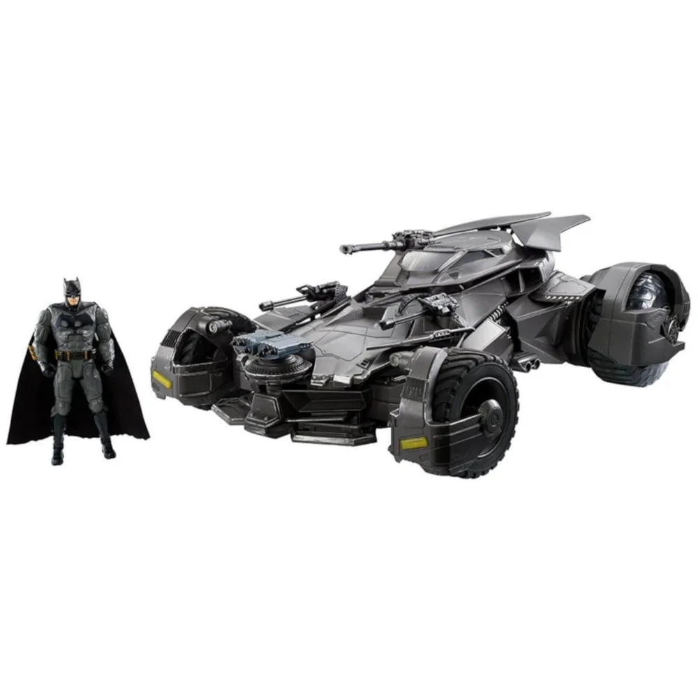 Mattel DC Comics Justice League Super Deluxe 1:10 R/C Batmobile & Figure 64cm Image 1