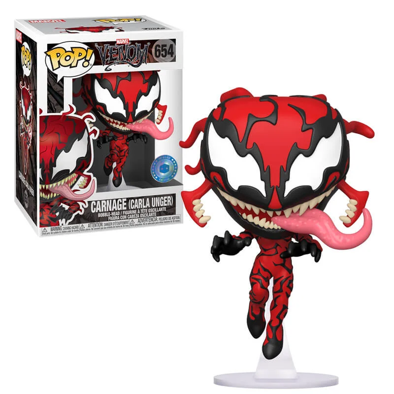 PIAB EXC Marvel Carnage (Carla Unger) Funko Pop! Vinyl Image 1