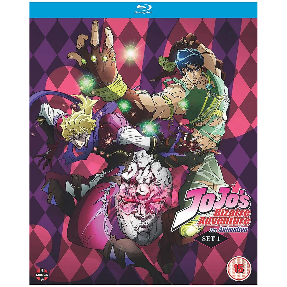 JoJo’s Bizarre Adventure Set One: Phantom Blood / Battle Tendency Image 1