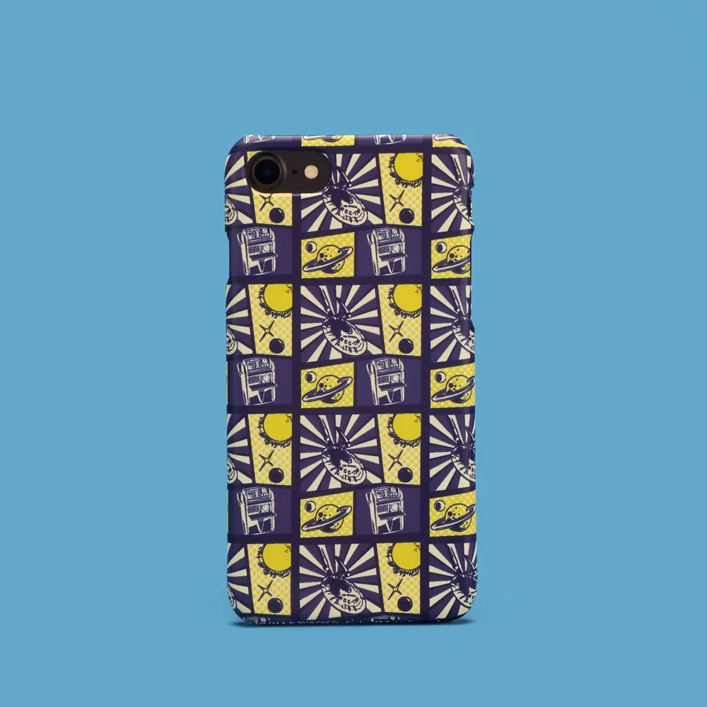 Retro Comic Book Star Trek Phone Case for iPhone and Android - iPhone 5/5s - Snap Case - Matte Image 1