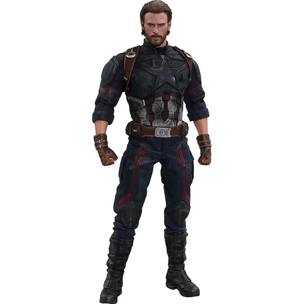 Hot Toys Marvel Avengers Infinity War Captain America Movie Promo Edition Action Figure Image 1