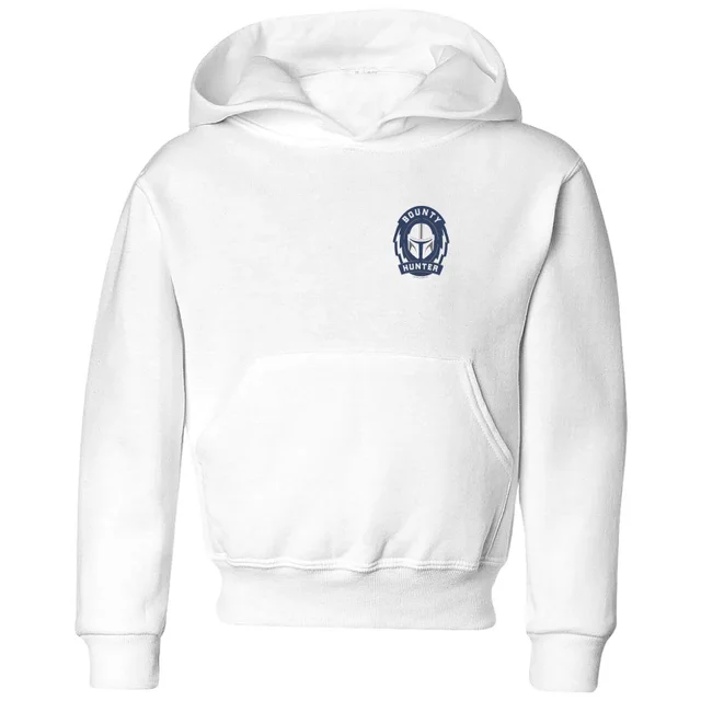 The Mandalorian Bounty Hunter Kids' Hoodie - White
