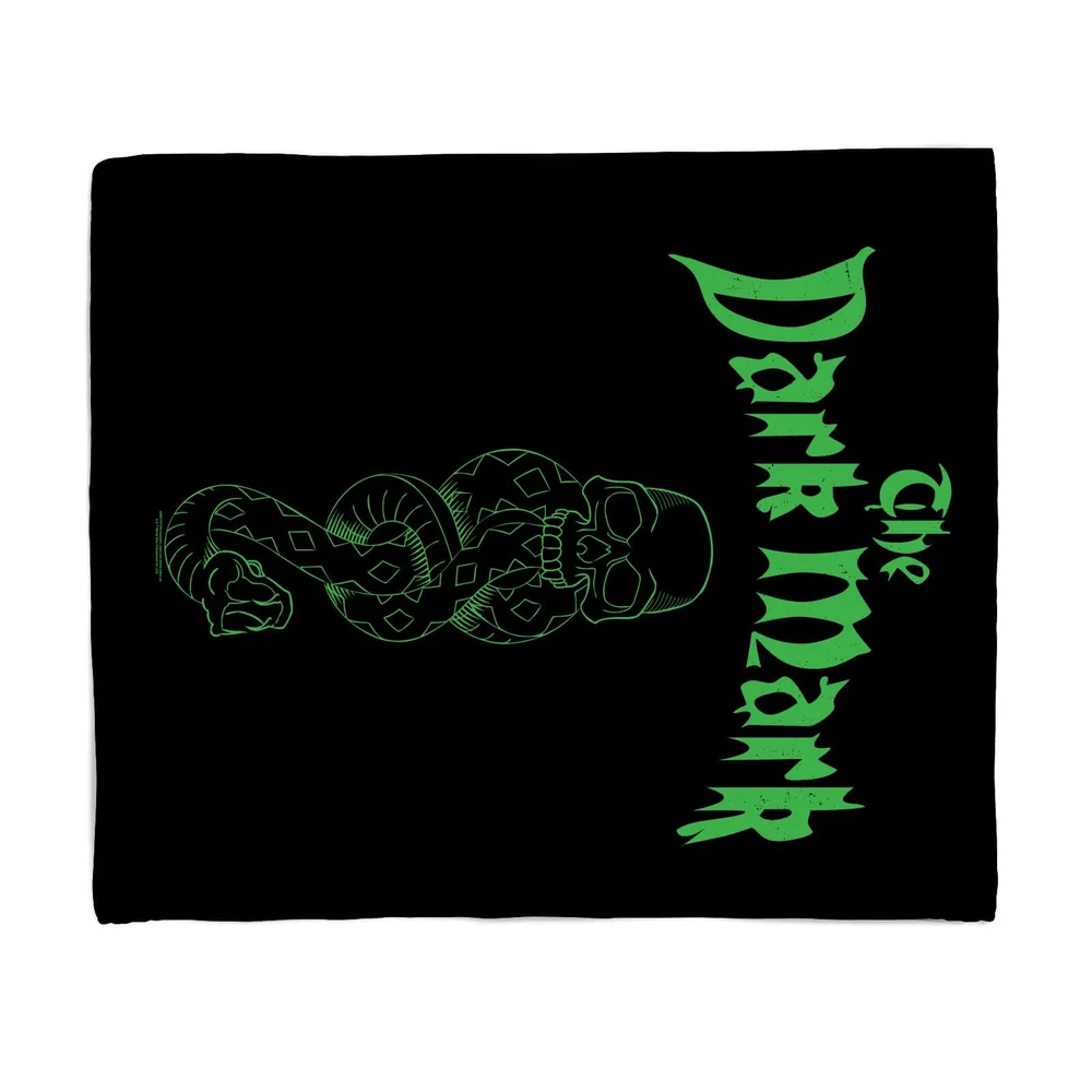 Harry Potter Dark Mark Fleece Blanket - M Image 1
