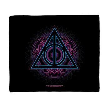 Harry Potter Deathly Hallows Fleece Blanket