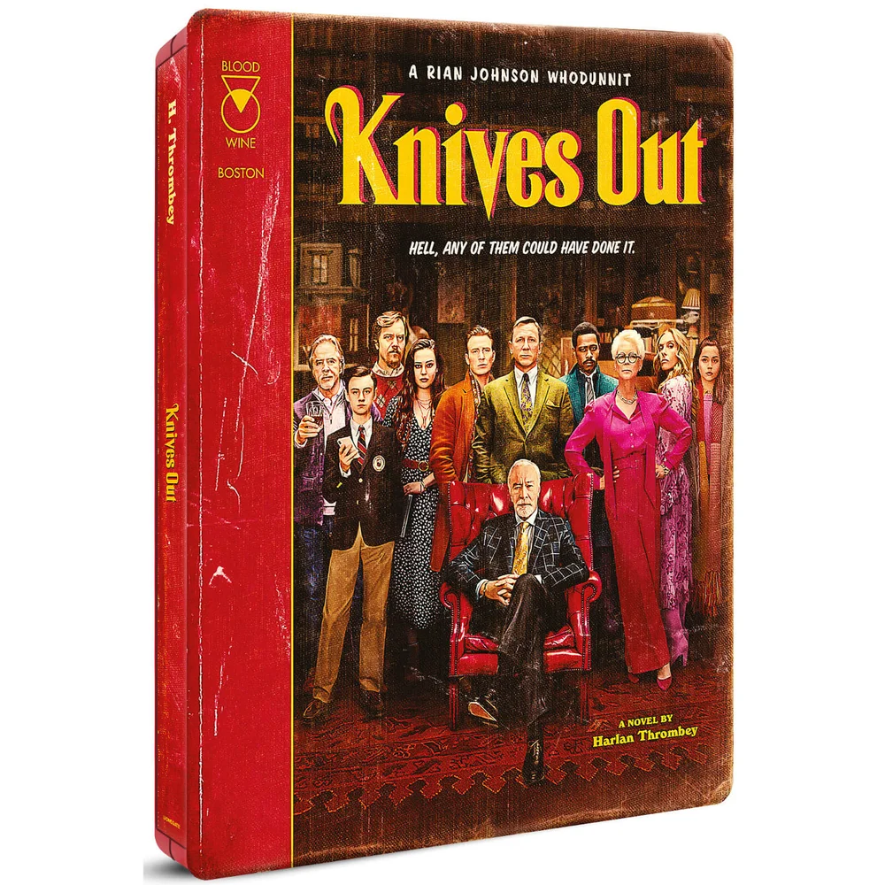 Knives Out - 4K Ultra HD Zavvi Exclusive Steelbook (Includes 2D Blu-ray) Image 1