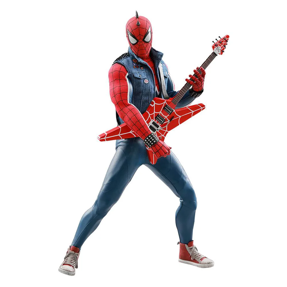 Hot Toys Marvel's Spider-Man Video Game Masterpiece Action Figure 1/6 Spider-Punk 30cm Image 1