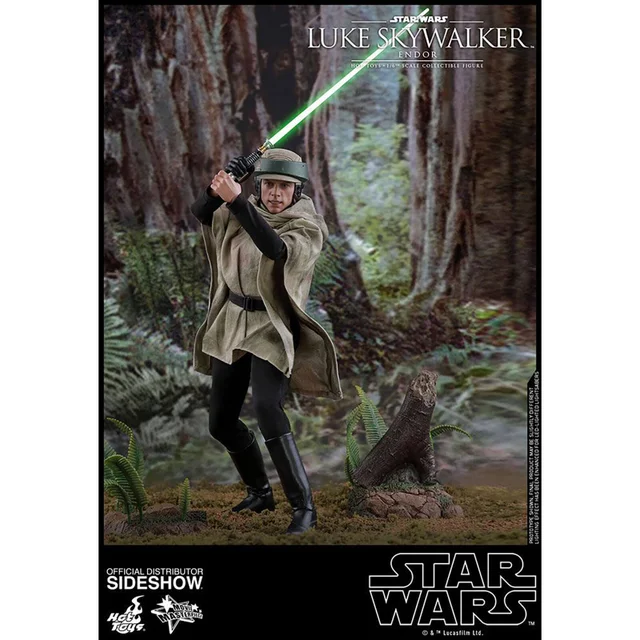 Hot Toys Star Wars Episode VI Movie Masterpiece Action Figure 1/6 Luke Skywalker Endor 28cm