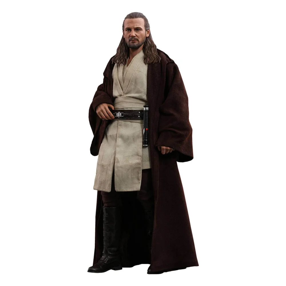 Hot Toys Star Wars Episode I Movie Masterpiece Action Figure 1/6 Qui-Gon Jinn 32cm Image 1