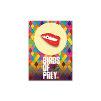 Harley Quinn Birds of Prey Collectable Pin Badge - Lips - undefined undefined