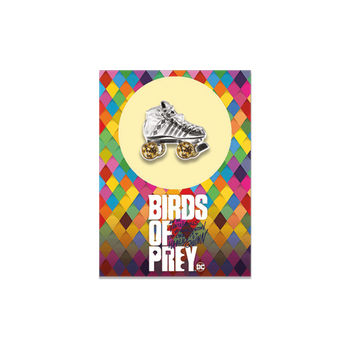 Harley Quinn Birds of Prey Collectable Pin Badge - Rolllerblade