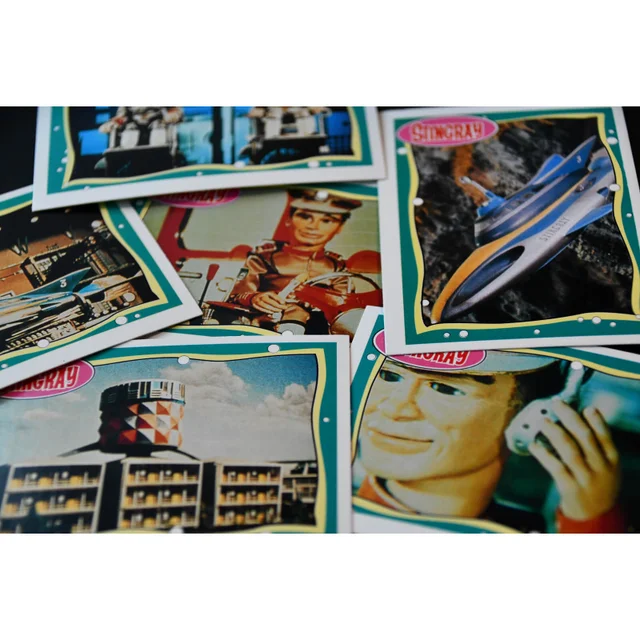 Thunderbirds, Stingray, Captain Scarlet Vintage Topps Trading Card (1993) - Complete Set of 66