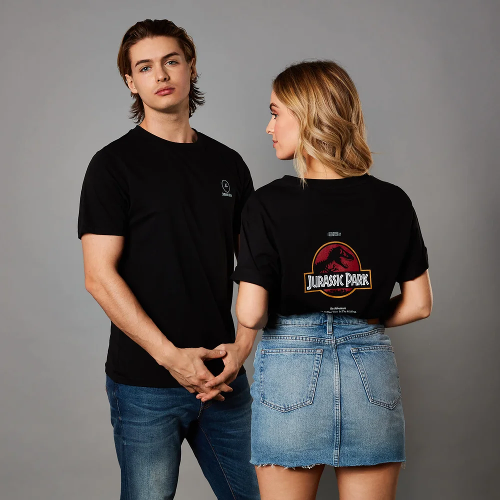 Jurassic Park Unisex T-Shirt - Black - S Image 1