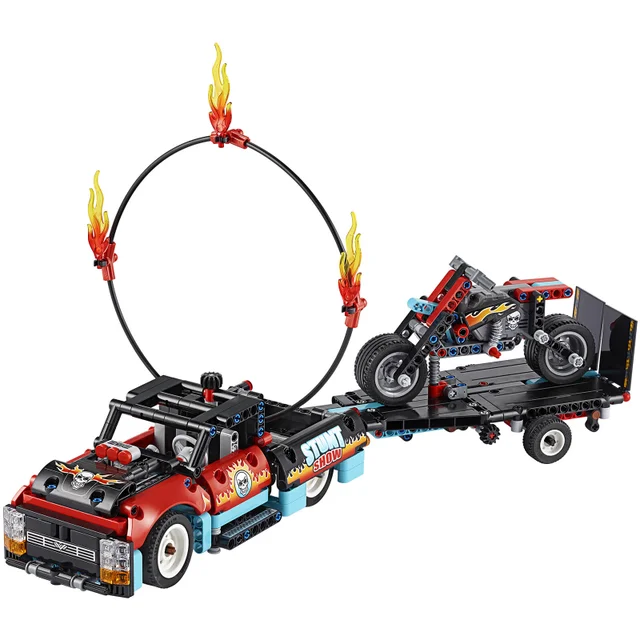LEGO Technic: Stunt Show Truck & Bike Toys Set (42106)