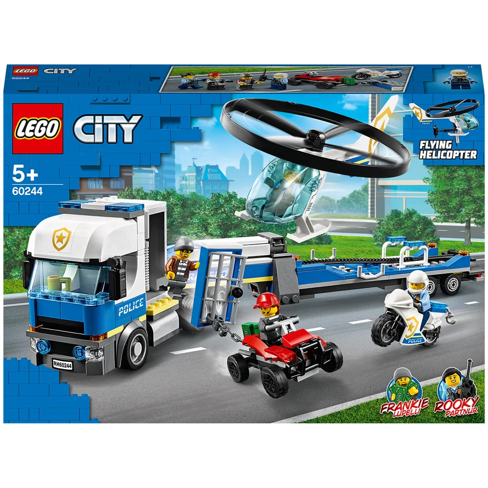 LEGO City: Police Helicopter Transport Building Set (60244) Image 1