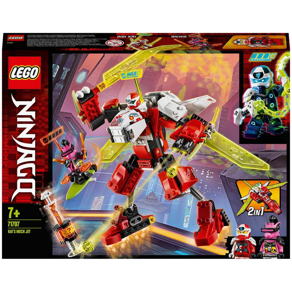 LEGO NINJAGO: Kai's Mech Jet 2in1 Set (71707) Image 1