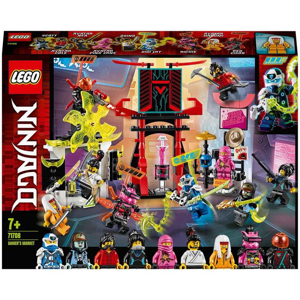 LEGO NINJAGO: Gamer's Market Minifigures: Set (71708) Image 1