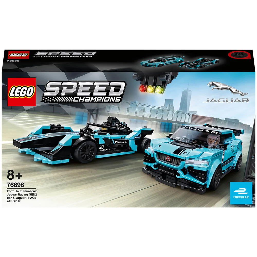 LEGO Speed Champions: Panasonic Jaguar Racing Cars Set (76898) Image 1