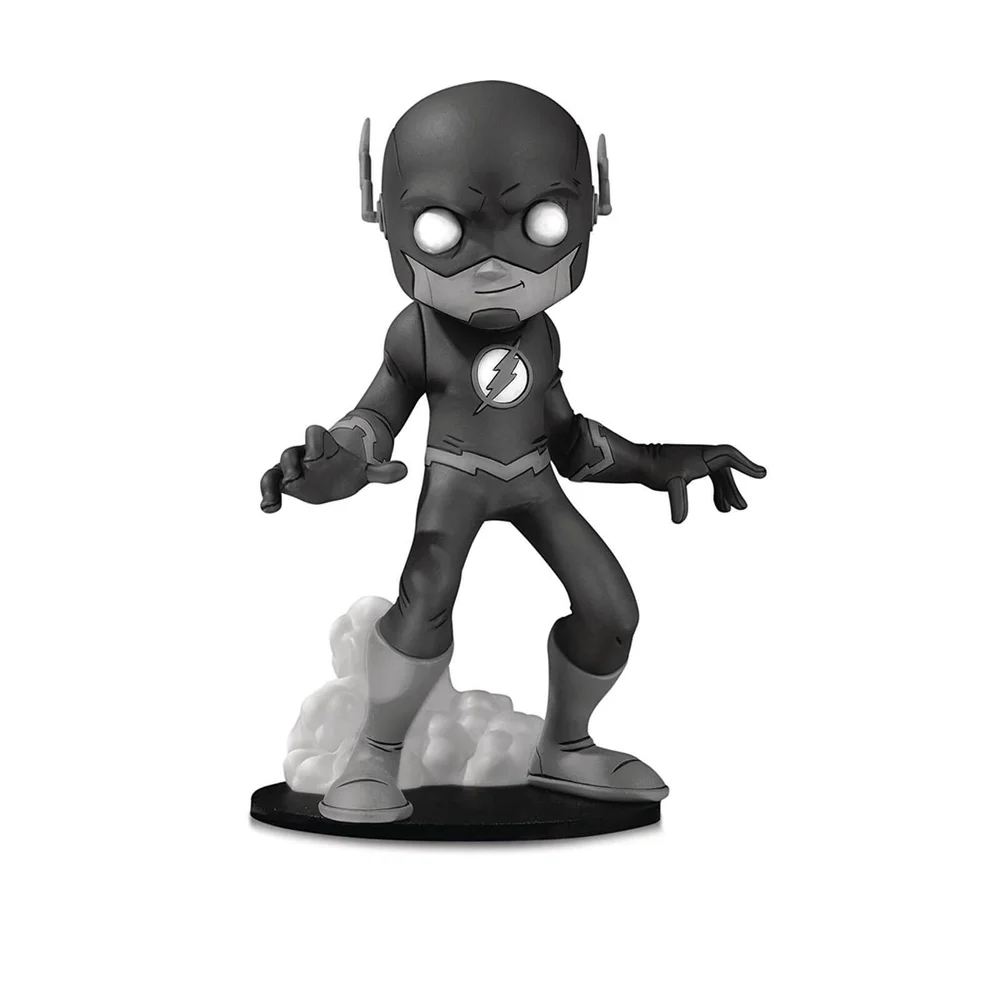 DC Collectibles DC Artists Alley Statue The Flash by Chris Uminga 16cm Vinyl Figure - Black and White Variant Image 1