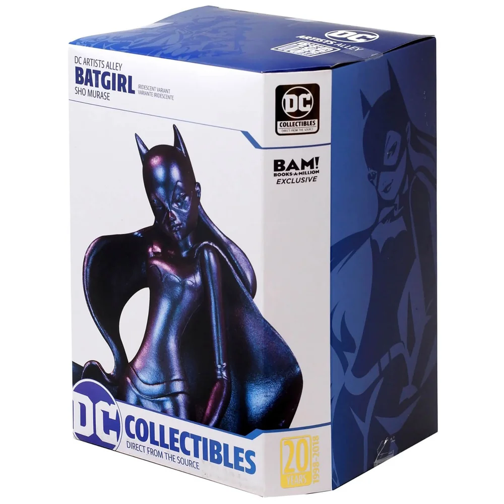 DC Collectibles DC Artist Alley Batgirl PVC Collector Statue by Sho Murase - Exclusive Iridescent Variant Image 1