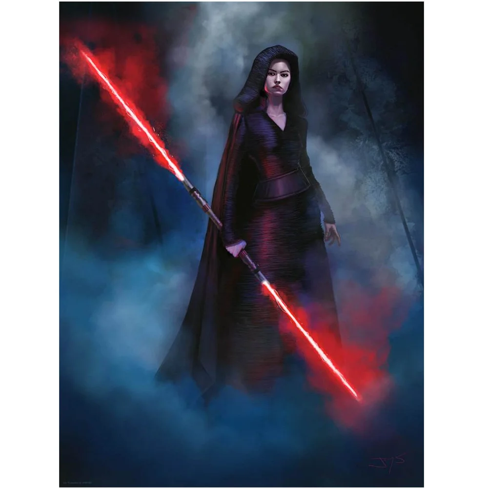 Star Wars: The Rise of Skywalker - Shadowy Corruption Lithograph Print by Jeremy Saliba Image 1