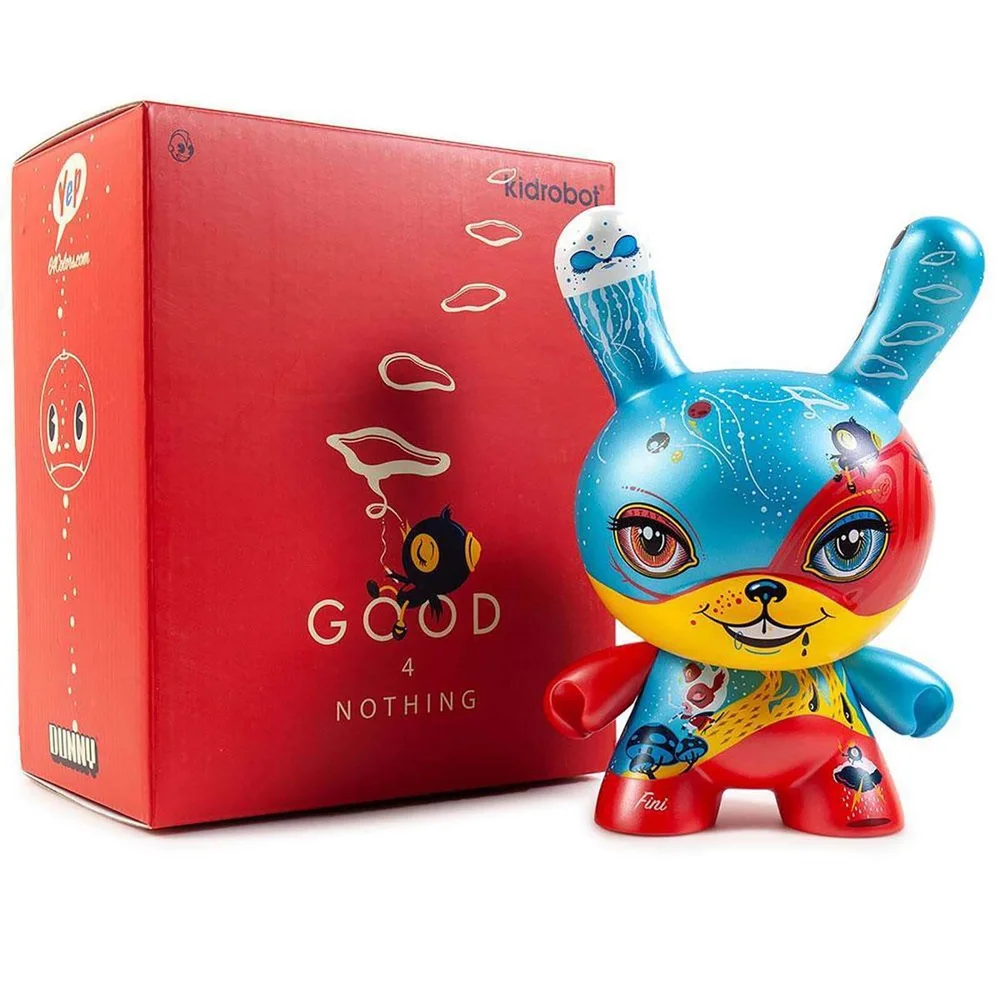 Kidrobot Good 4 Nothing Dunny by 64 Colors 8 Inch Vinyl Figure Image 1