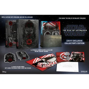 Star Wars: The Rise of Skywalker - Zavvi Exclusive Collector’s Edition 3D Limited Edition Steelbook (Includes 2D Blu-ray)