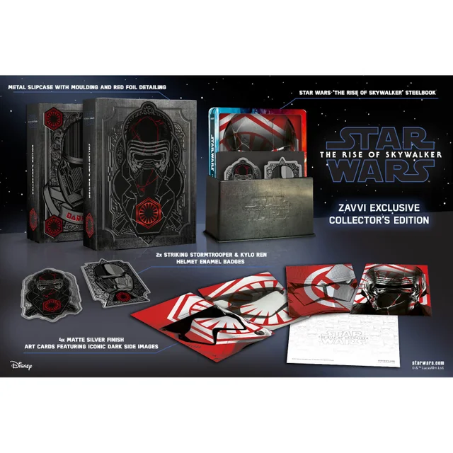 Star Wars: The Rise of Skywalker - Zavvi Exclusive Collector’s Edition 4K Ultra HD Limited Edition Steelbook (Inc 2D Blu-ray)