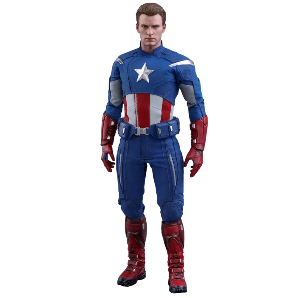 Hot Toys Marvel Avengers: Endgame Movie Masterpiece Action Figure 1/6 Captain America (2012 Version) 30 cm Image 1