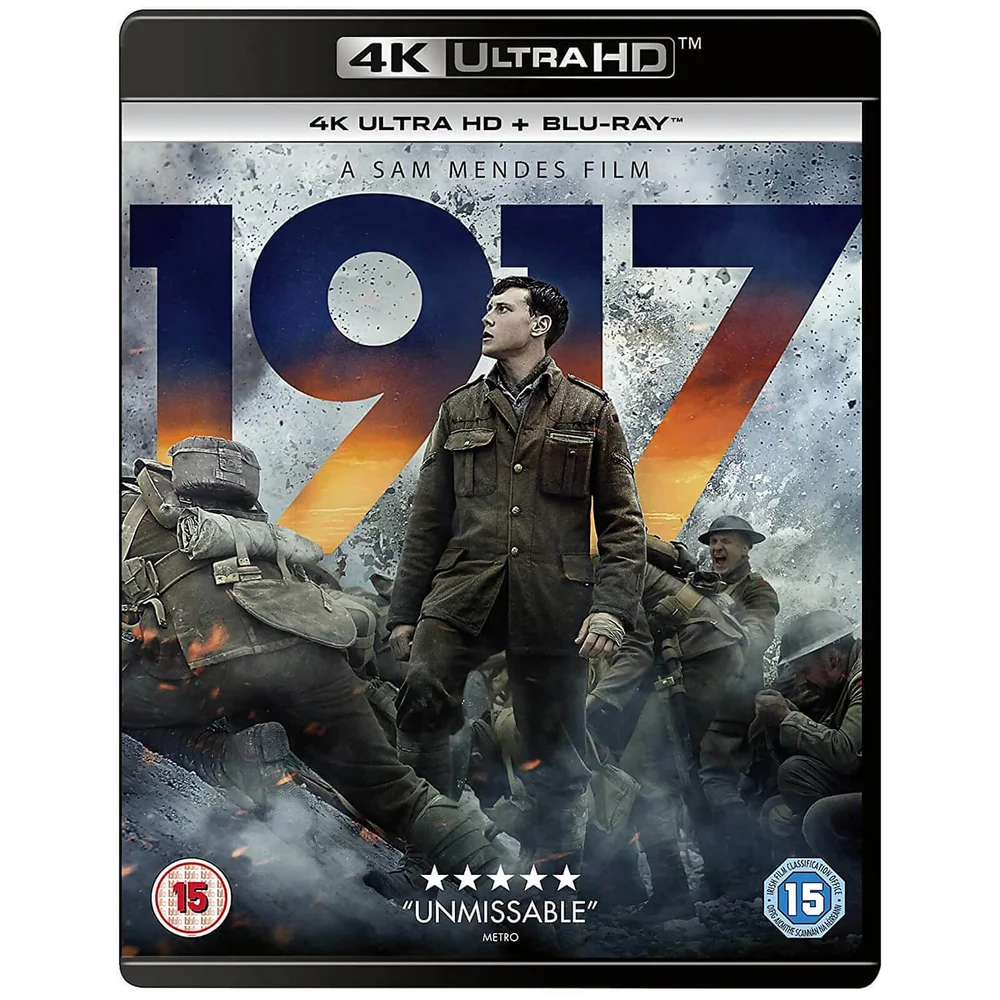 1917 - 4K Ultra HD (Includes 2D Blu-ray) Image 1