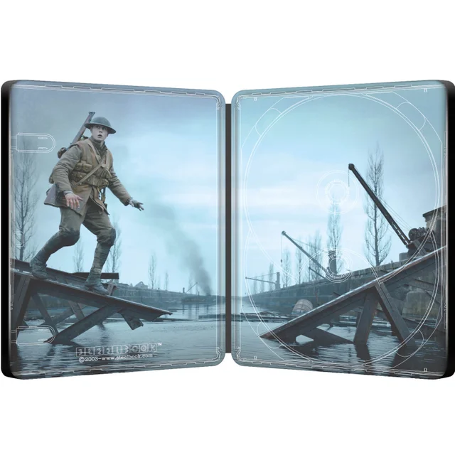 1917 – Zavvi Exclusive 4K Ultra HD Steelbook (Includes 2D Blu-ray)