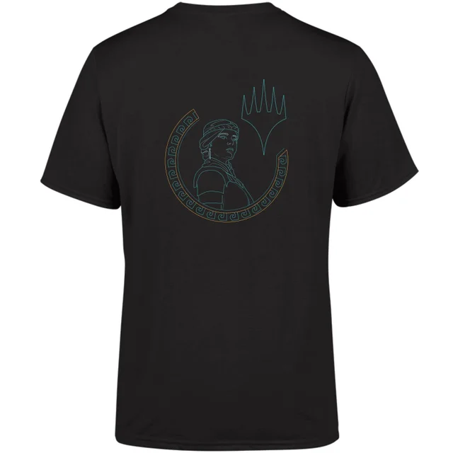 Magic: The Gathering Theros: Beyond Death Elspeth Mask Men's T-Shirt - Black