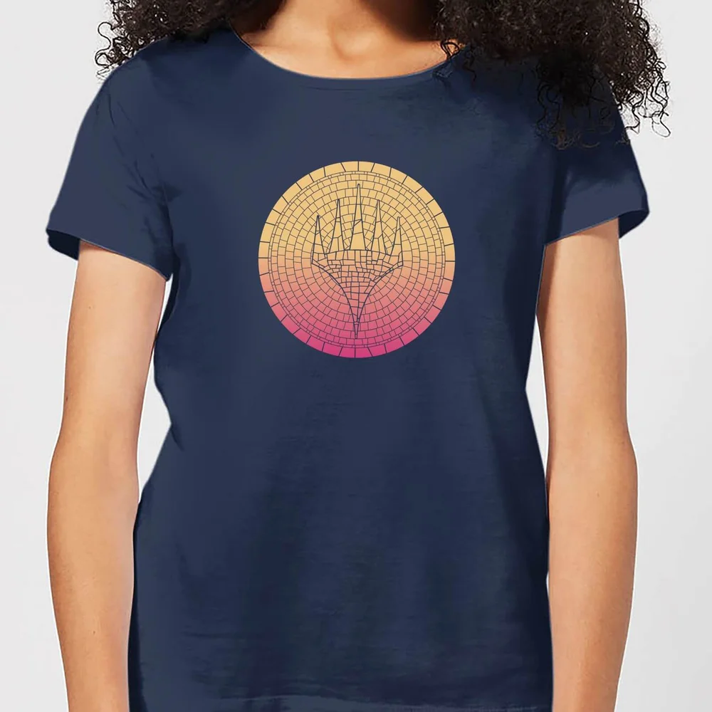 Magic: The Gathering Theros: Beyond Death Planeswalker Symbol Gradient Women's T-Shirt - Navy - XS Image 1
