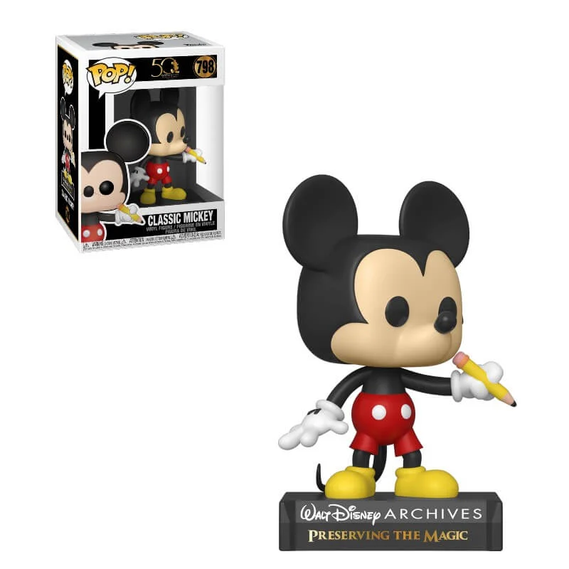 Disney Archives Classic Mickey Mouse Pop! Vinyl Figure Image 1
