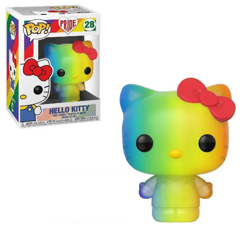 Pride 2020 Rainbow Sanrio Hello Kitty Pop! Vinyl Figure Image 1