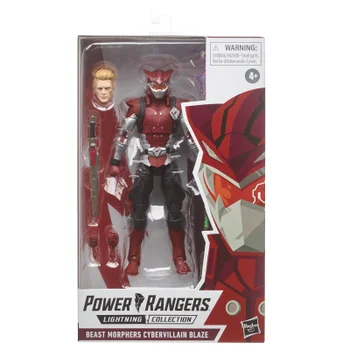 Hasbro Power Rangers S.P.D. Collection Mighty Morphin Cybervillain Blaze 6 Inch Action Figure