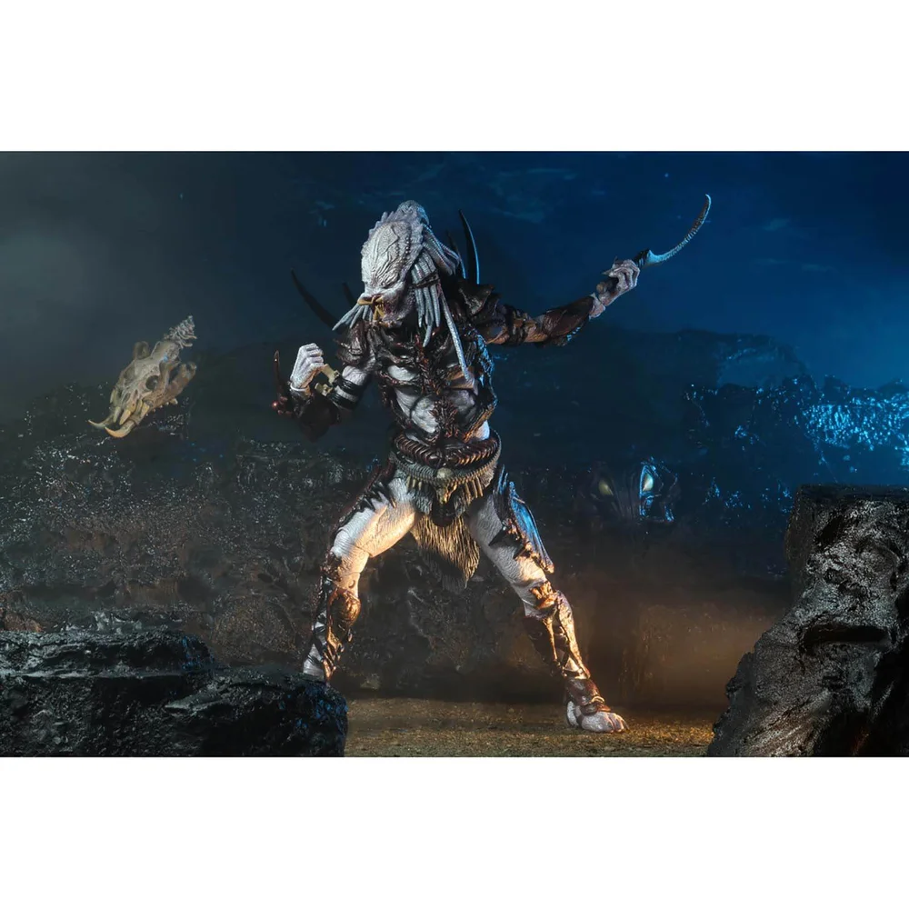 NECA Predator Ultimate Alpha Predator 100th Edition, Action Figure Da 7 Pollici (18cm) Con Accessori