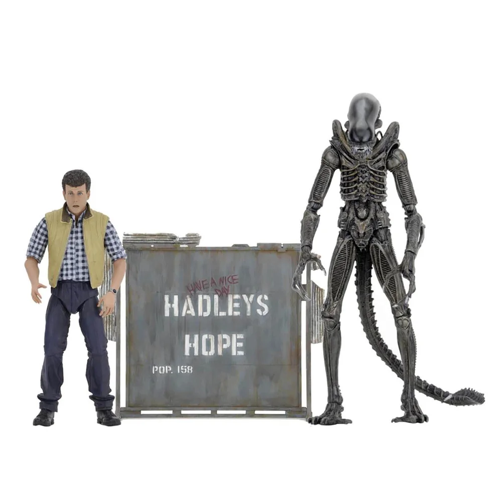 NECA Aliens - 7" Scale Action Figure - Hadley's Hope (2 Pack) Image 1