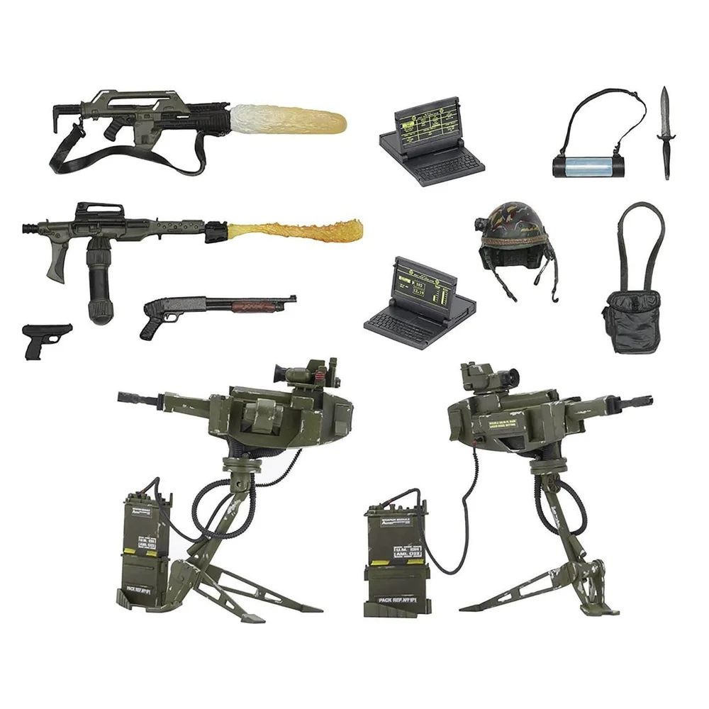 NECA Aliens - Accessory Pack - USCM Arsenal Weapons Pack Image 1