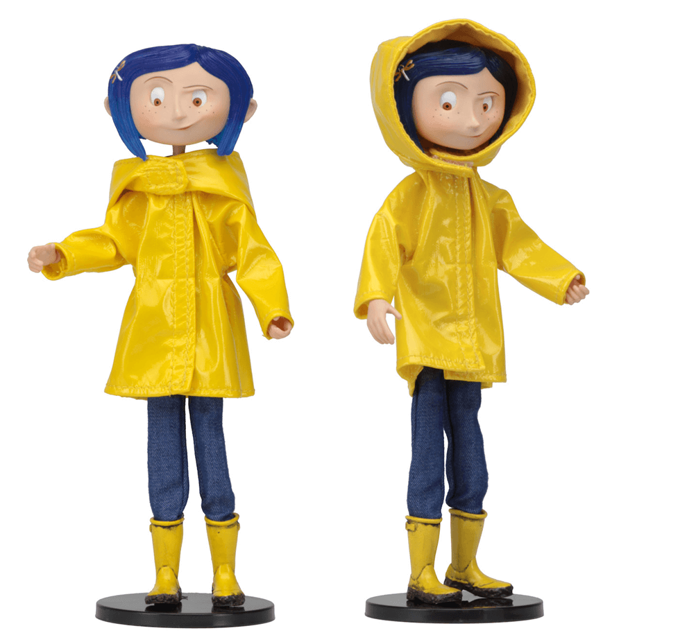 NECA Coraline - Bendy Fashion Doll - Rain Coat Image 1