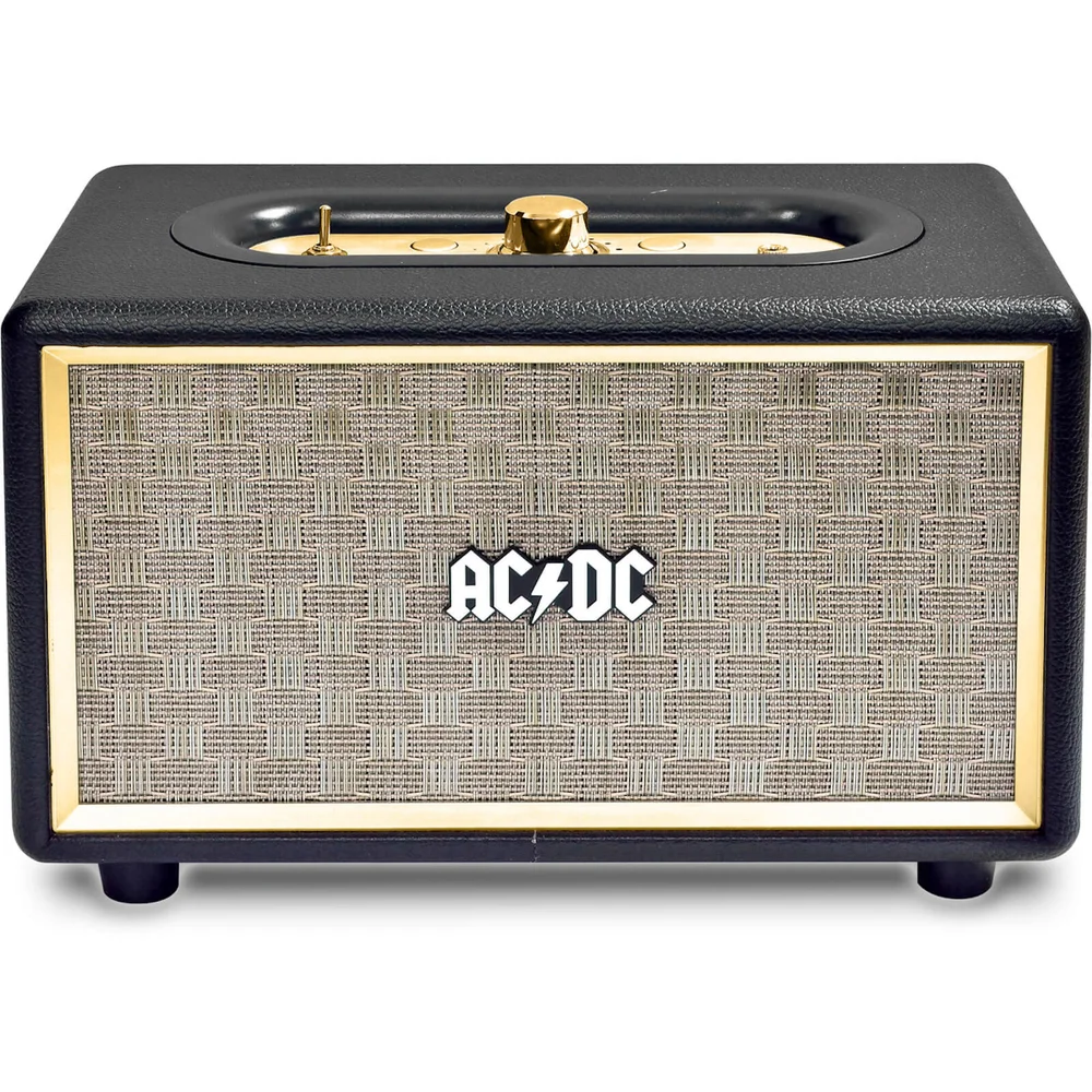 AC/DC - Vintage Portable Bluetooth Speaker Image 1