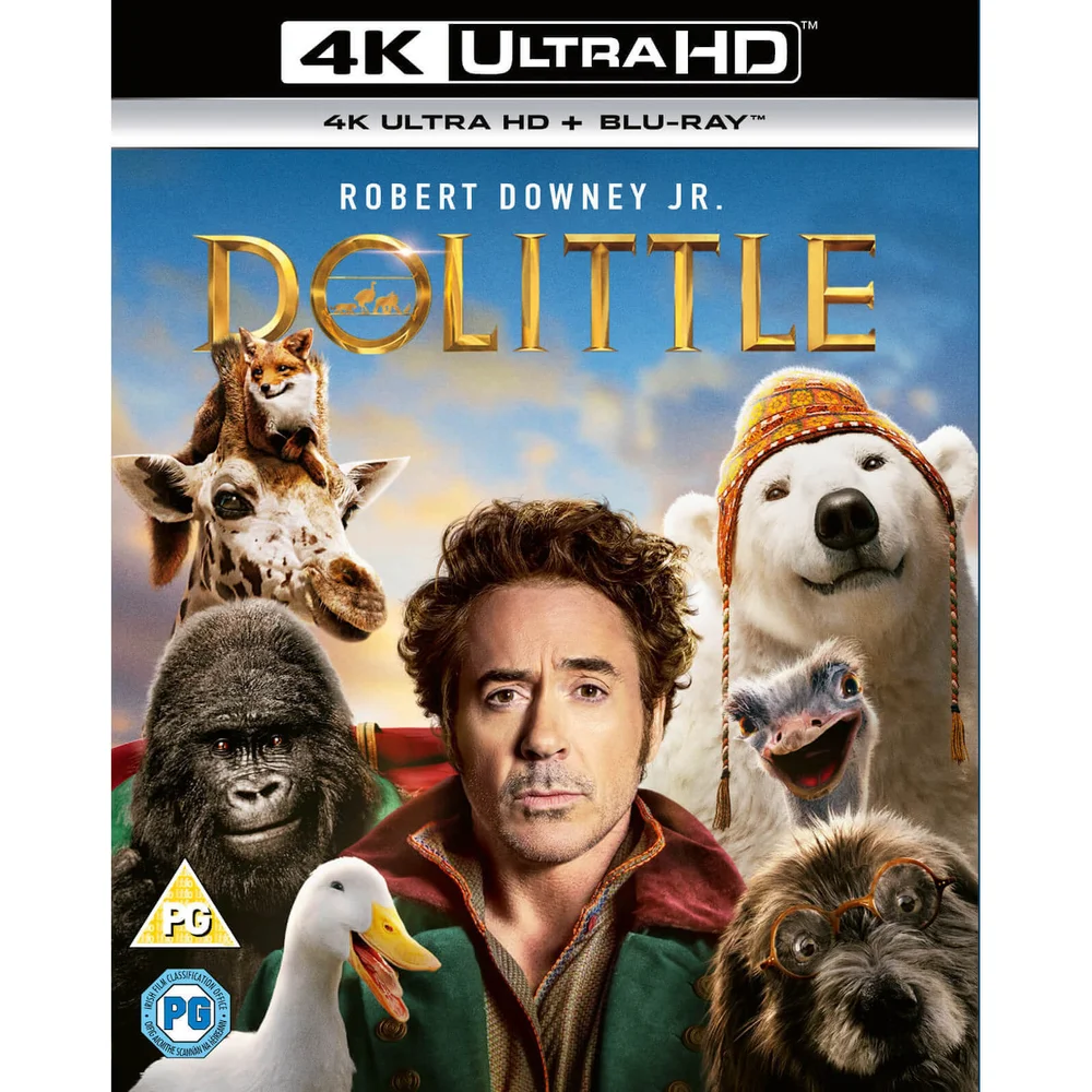 Dolittle - 4K Ultra HD (Includes 2D Blu-ray) Image 1