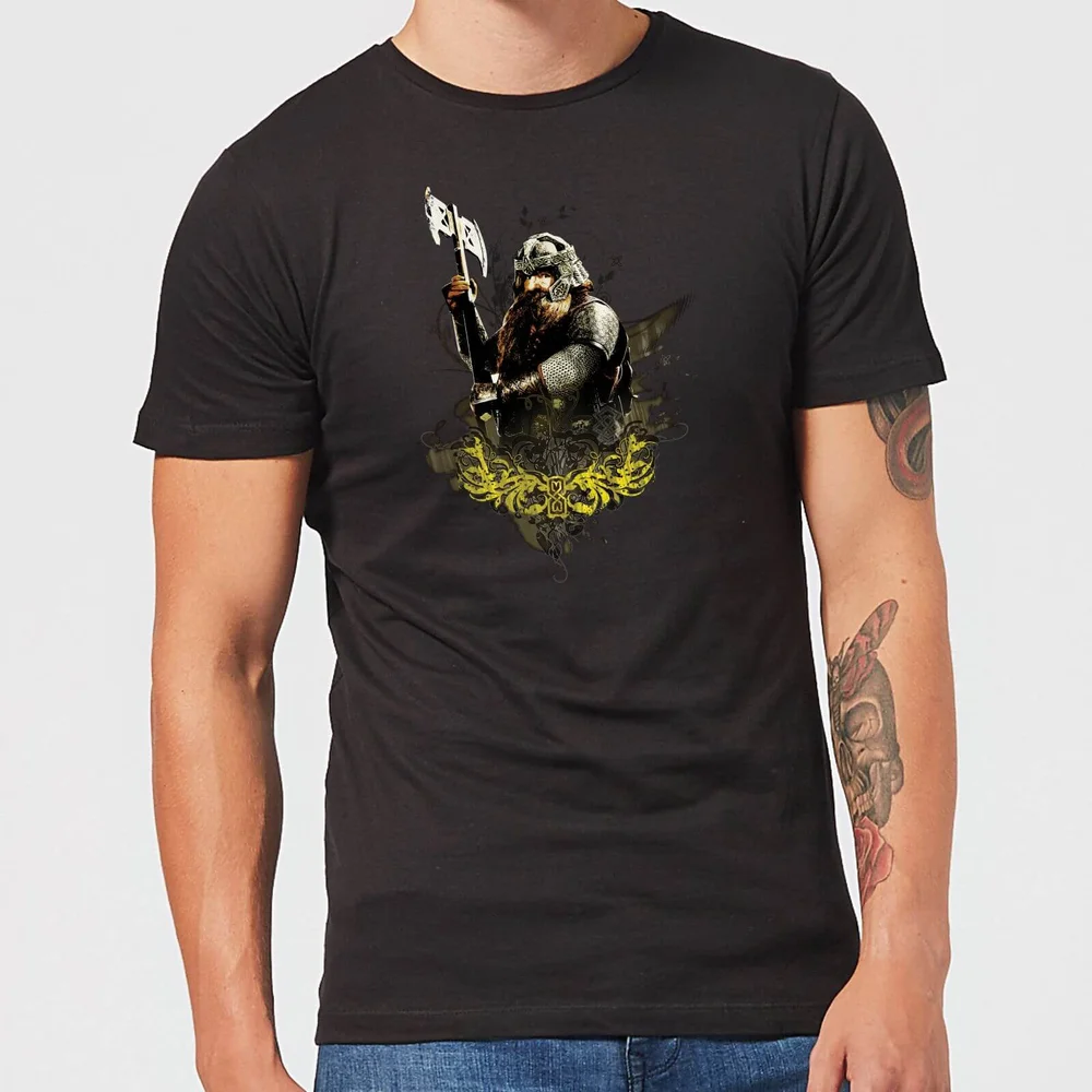 The Lord Of The Rings Gimli Men's T-Shirt - Black - S Image 1