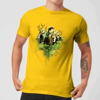 The Lord Of The Rings Hobbits Men's T-Shirt - Yellow - undefined undefined