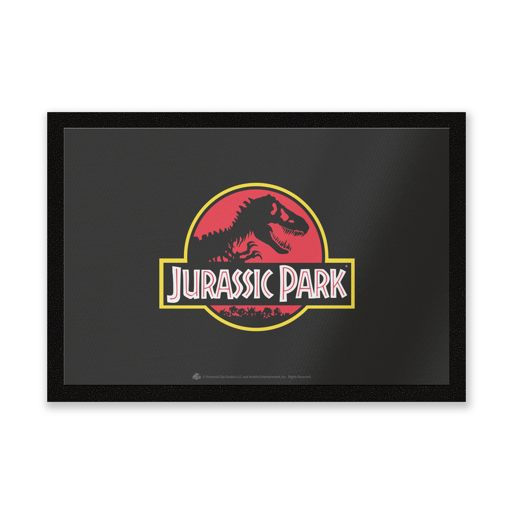 Jurassic Park Logo Entrance Mat Image 1