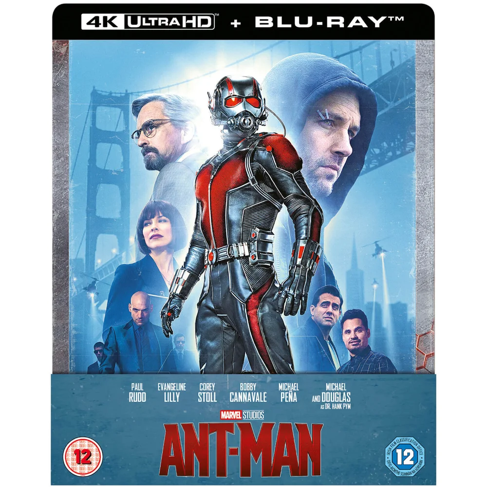 Ant-Man - Zavvi Exclusive 4K Ultra HD Steelbook (Includes 2D Blu-ray) Image 1