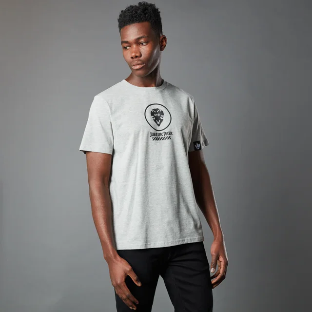Jurassic Park Primal Triceratops Unisex T-Shirt - Grey