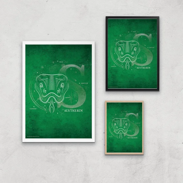 Harry Potter Slytherin Giclee Art Print