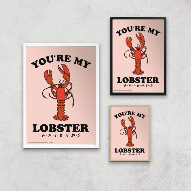 Friends Lobster Giclee Art Print