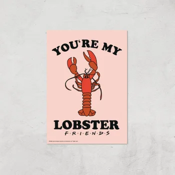 Friends Lobster Giclee Art Print