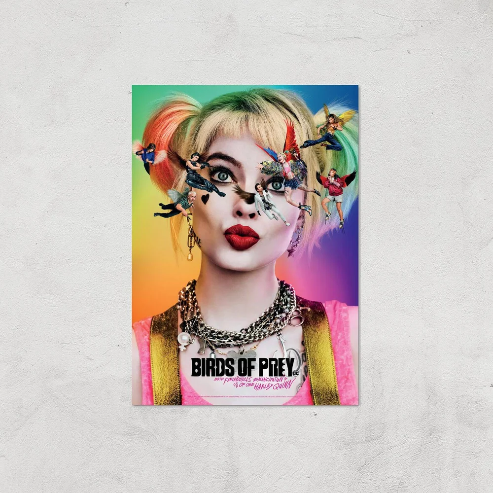 DC Birds Of Prey Giclee Art Print - A4 - Print Only Image 1